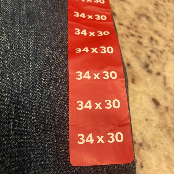 Levi's 511 Slim Fit 34x30 Dark Blue Jeans New With Tags - Picture 4 of 7